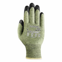 
80-813 Arc Flash and Cut Resistant Gloves, Size 10, Green/Black