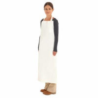 AlphaTec® 56-800 Series Apron, 34 in W x 50 in L, Polyurethane, White