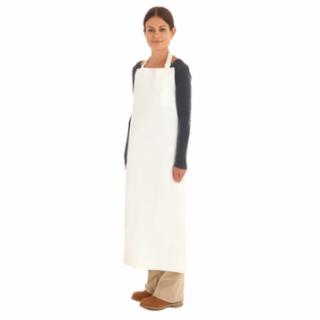 AlphaTec® 56-800 Series Apron, 34 in W x 50 in L, Polyurethane, White