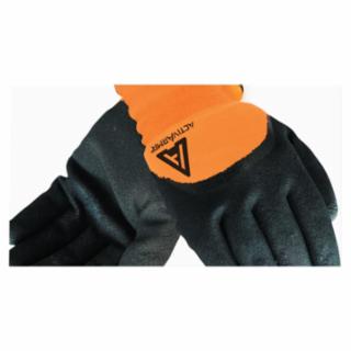 97-011 Cold Weather Hi-Viz Gloves, Size 8, Orange/Black