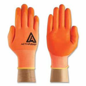97-012 Coated Gloves, Size 7, Orange