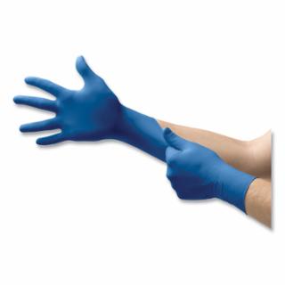 UltraSense® US-220 Nitrile Disposable Gloves, Large, Blue, 5.1 mil Finger