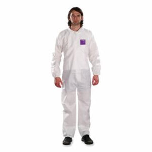 1500 Stitched Model 100 Breathable Coveralls White 5X-Large