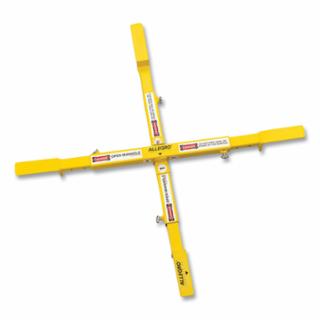 Adjustable Manhole Safety Cross, Large, Fits 26 in, 30 in, 36 in Manhole Openings
