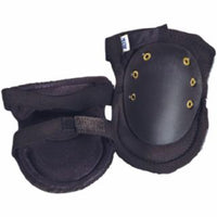 Superflex Knee Caps, Hook and Loop, Black; Gray