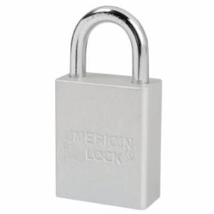 045-A10KA-22574 Solid Body Padlock 1-3/4in (44mm) Solid Aluminum Pin Tumbler Padlock, Keyed Alike