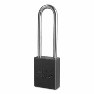 ALUMINUM PADLOCK - BLACK3