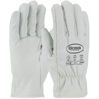 AR/FR Top Grain Goatskin Leather Glove W/Kevlar® Lining  - Large