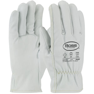 AR/FR Top Grain Goatskin Leather Glove W/Kevlar® Lining  - Large