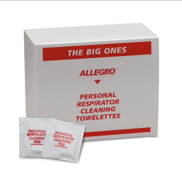 Respirator Cleaning Pads, The Big Ones, 8 in x 11 in, White