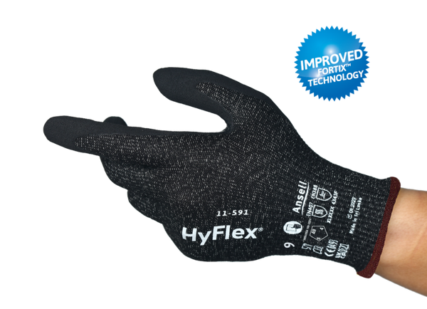 11-591 Medium-Duty Nitrile Palm-Coated Gloves Size 12 | 012-11591-0120