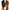 Seamless Knit HPPE Blend with Nitrile Grip - Orange/Yellow/Black - 2X-Large