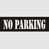 No Parking Stencil - 12401