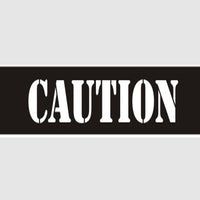 Caution Stencil - 12407