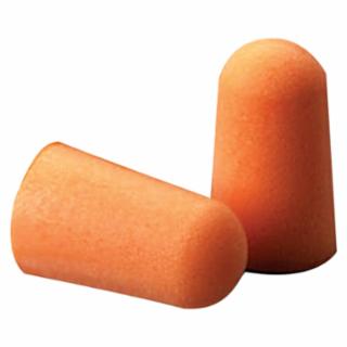 Foam Earplug, Foam, Bright Orange, Uncorded Tapered | 142-1000