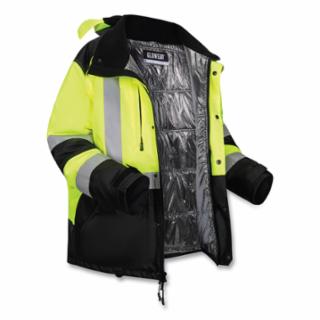 8390 5XL LIME HI-VIS JACKET - HEAT REFLECTIVE LI