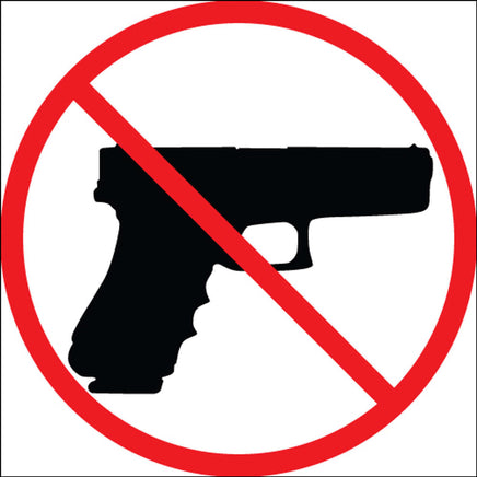 Concealed Carry Decal Kansas, 8"hx 8"W, 2-Pk