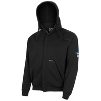 Hi-Vis 100% FR/Arc-Rated Heavyweight 12 oz Cotton Fleece Zip-Style Hoodie w/Detachable Hood - 4X-Large