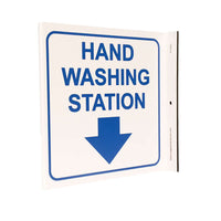 Sign, Hand Washing Station, L Style Sign