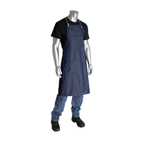 DENIM APRON - TWO POCKETS