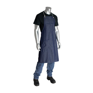 DENIM HIP POCKET APRON GROMMET-28" X 36"