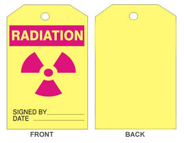 Radiation - Signed By - Date Safety Tags | 202