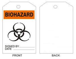 Biohazard Accident Prevention Safety Tag | 203
