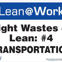 LEAN SIGN, EIGHT WASTES TRANSPORT