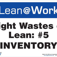 LEAN SIGN, EIGHT WASTES INVENTORY