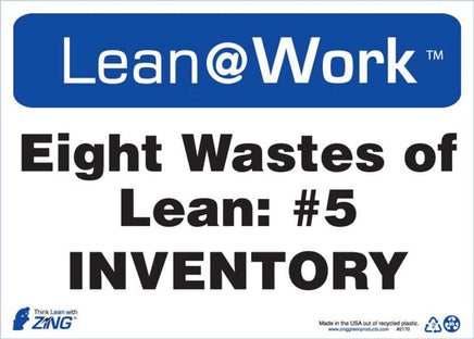 LEAN SIGN, EIGHT WASTES INVENTORY