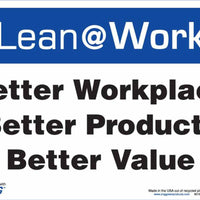 LEAN SIGN, BETTER WORKPLACE