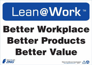 LEAN SIGN, BETTER WORKPLACE