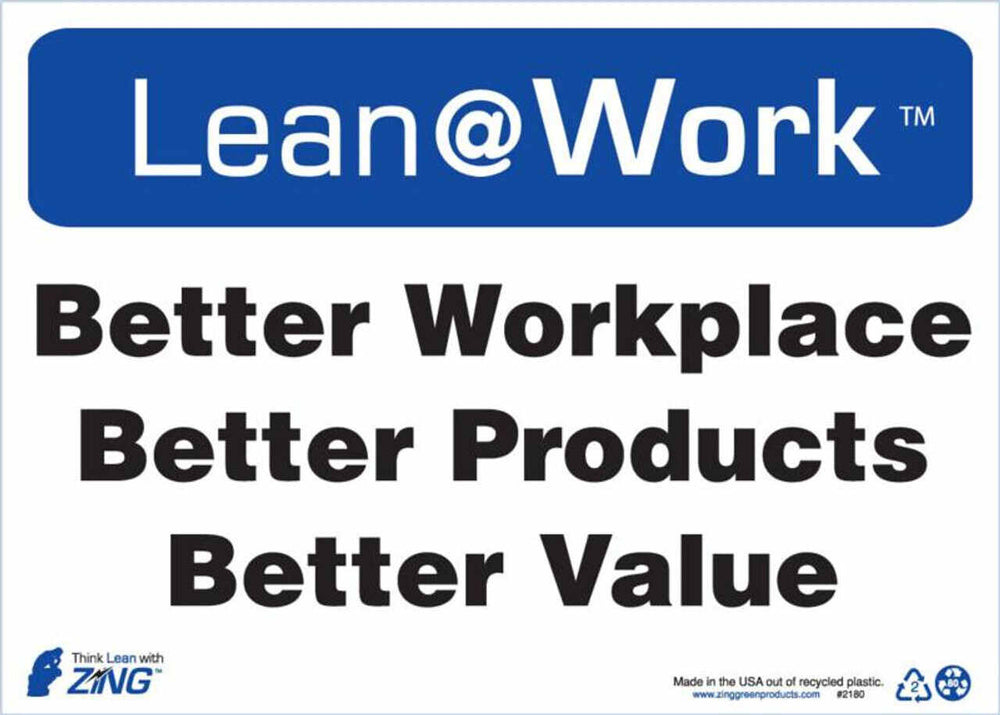 LEAN SIGN, BETTER WORKPLACE