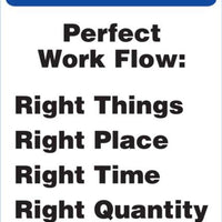 LEAN SIGN, PERFECT WORK FLOW