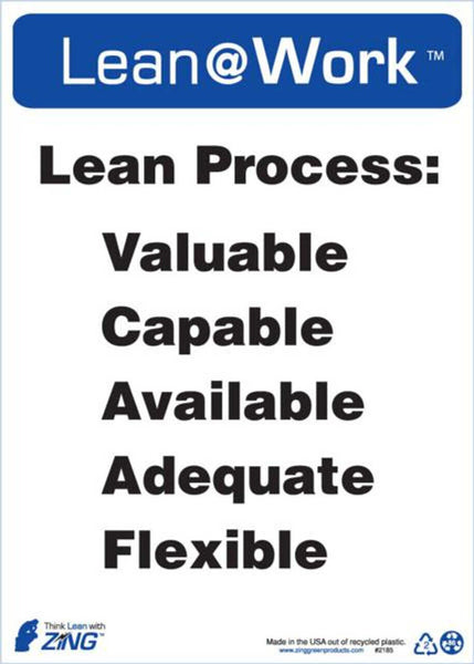 LEAN SIGN, LEAN PROCESS