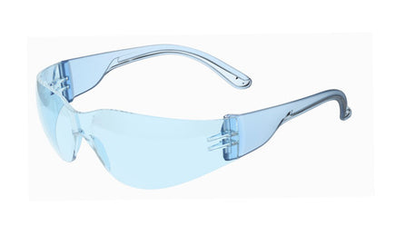 Z-Force 20-100 Series Lightweight Safety Glasses - Frame: Blue - Lens: Light Blue - Lens Coating: Hardcoat/Anti-Scratch