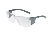 Z-Force 20-105 Eco-Friendly Lightweight Safety Glasses - Side Shields - Frame: Gray - Lens: Clear - Lens Coating: Standard  Anti-Fog
