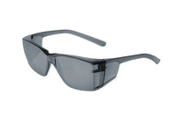 Z-Force 20-105 Eco-Friendly Lightweight Safety Glasses - Side Shields - Frame: Gray - Lens: Smoke - Lens Coating: Hardcoat/Anti-Scratch
