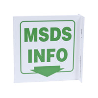 Safety Sign, MSDS Info L