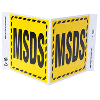 Safety Sign, MSDS V