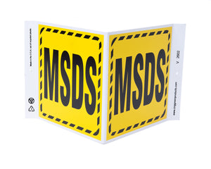 Safety Sign, MSDS V