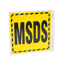 Safety Sign, MSDS L