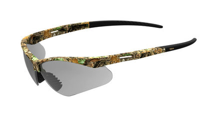 Z-Force 20-200 Wraparound Lens Non-Slip Nose Piece Safety Glasses - Frame: Camo - Lens: Smoke - Lens Coating: Hardcoat/Anti-Scratch