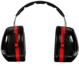 3M™ Peltor™ Optime™ 105 Black Over-The-Head Earmuffs