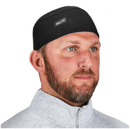 Ergodyne Black Chill-Its® 6630 Polyester/Terry Hat