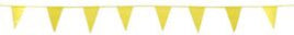 Mutual Industries 105' X 12" X 18" Yellow Polyethylene Marking Flag