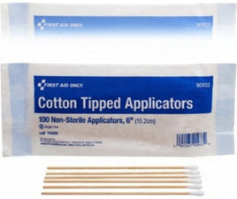 Acme-United Corporation 3.5 (in) x 1 (in) x 9 (in) Wood And White Cotton Tip Applicator