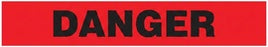 INCOM® 3" X 1000' Red/Black 2 mil Polyethylene PrimeGuard™ Barricade Tape "DANGER"