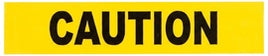 INCOM® 3" X 1000' Yellow/Black 3.5 mil Polyethylene PrimeGuard™ Barricade Tape "CAUTION"
