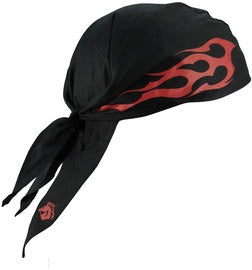 Black Stallion® Black BSX® Cotton Doo Rag Bandana